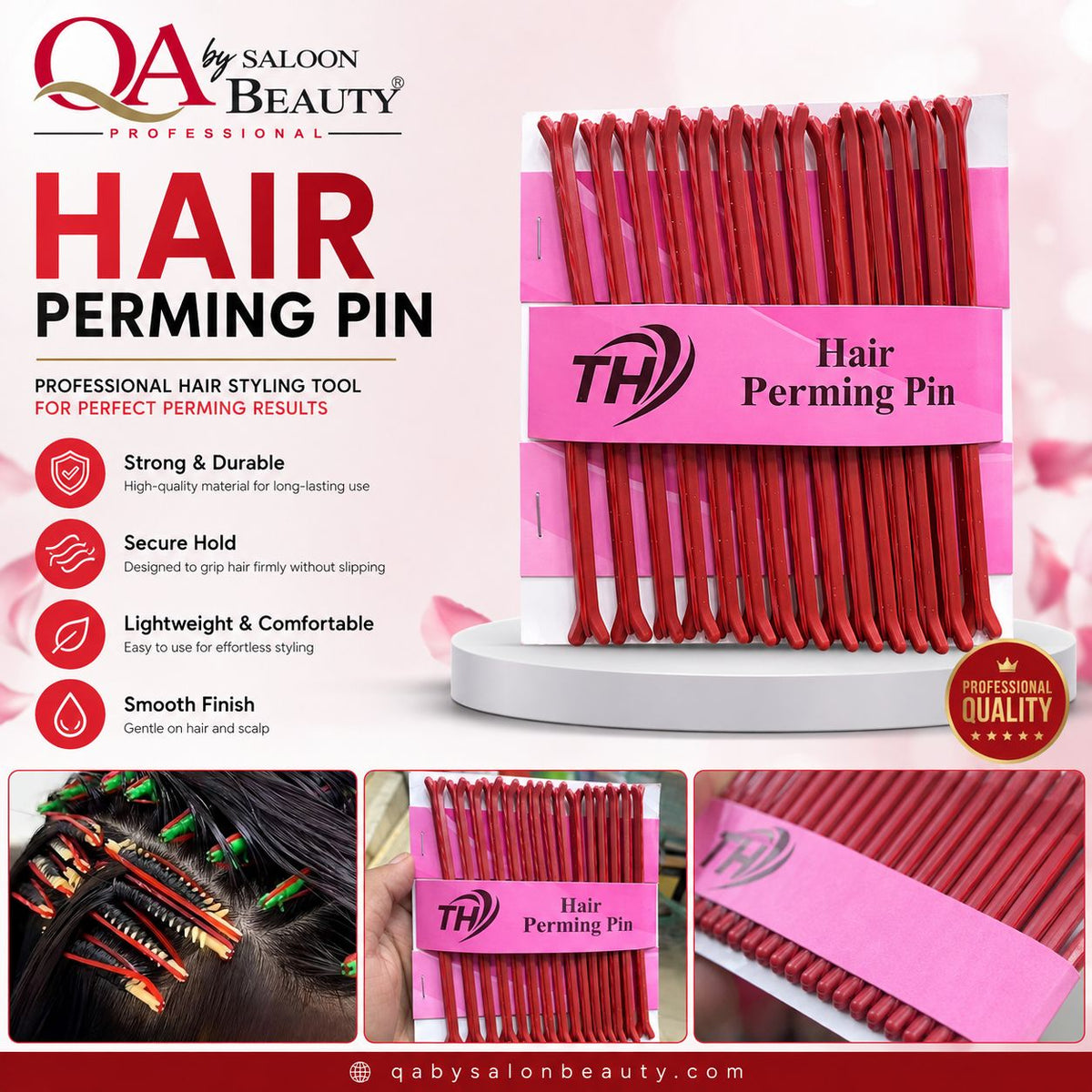 Hair Perming Pins – Professional Hair Styling Pins for Perming & Salon Use
