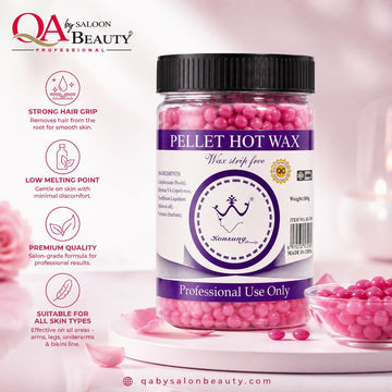 Konsung Beauty Pellet Hot Wax 500g – Strip-Free Professional Hair Removal Wax