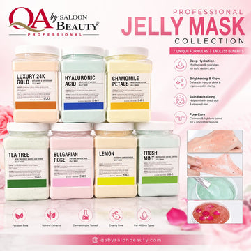 Professional Jelly Mask Collection – 7 Variants | Hydrating, Brightening & Skin Care Mask